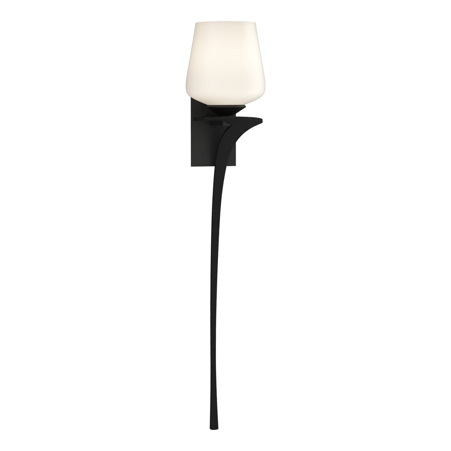 Hubbardton Forge - 204710-SKT-RGT-10-GG0236 - One Light Wall Sconce - Antasia - Black