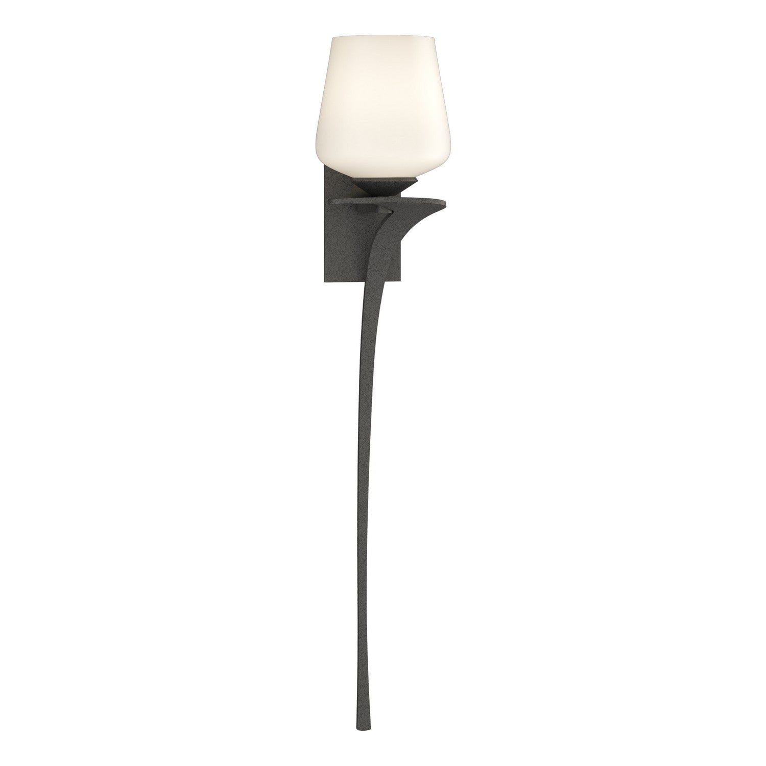 Hubbardton Forge - 204710-SKT-RGT-20-GG0236 - Antasia Single Glass 1 Light Sconce - Antasia - Natural Iron