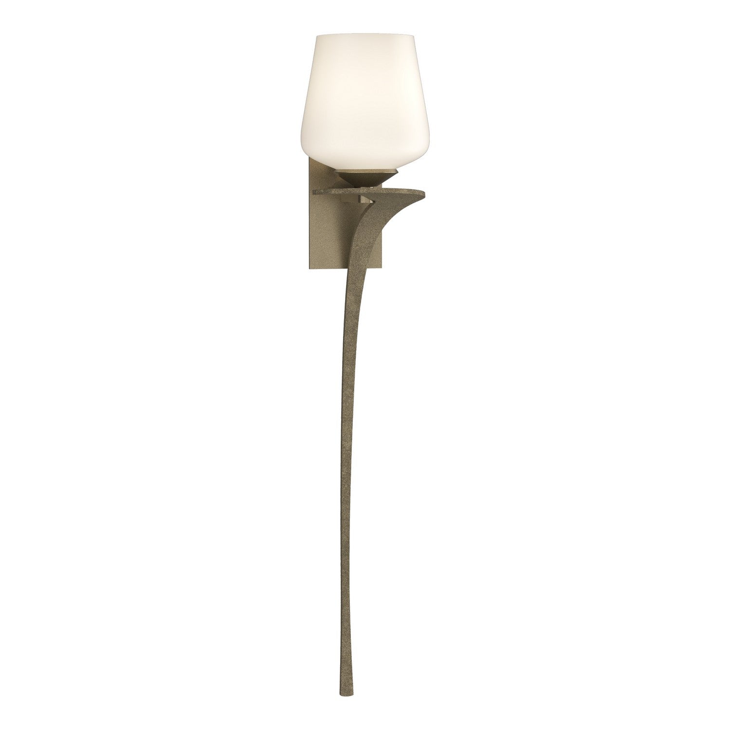 Hubbardton Forge - 204710-SKT-RGT-84-GG0236 - Antasia Single Glass 1 Light Sconce - Antasia - Soft Gold