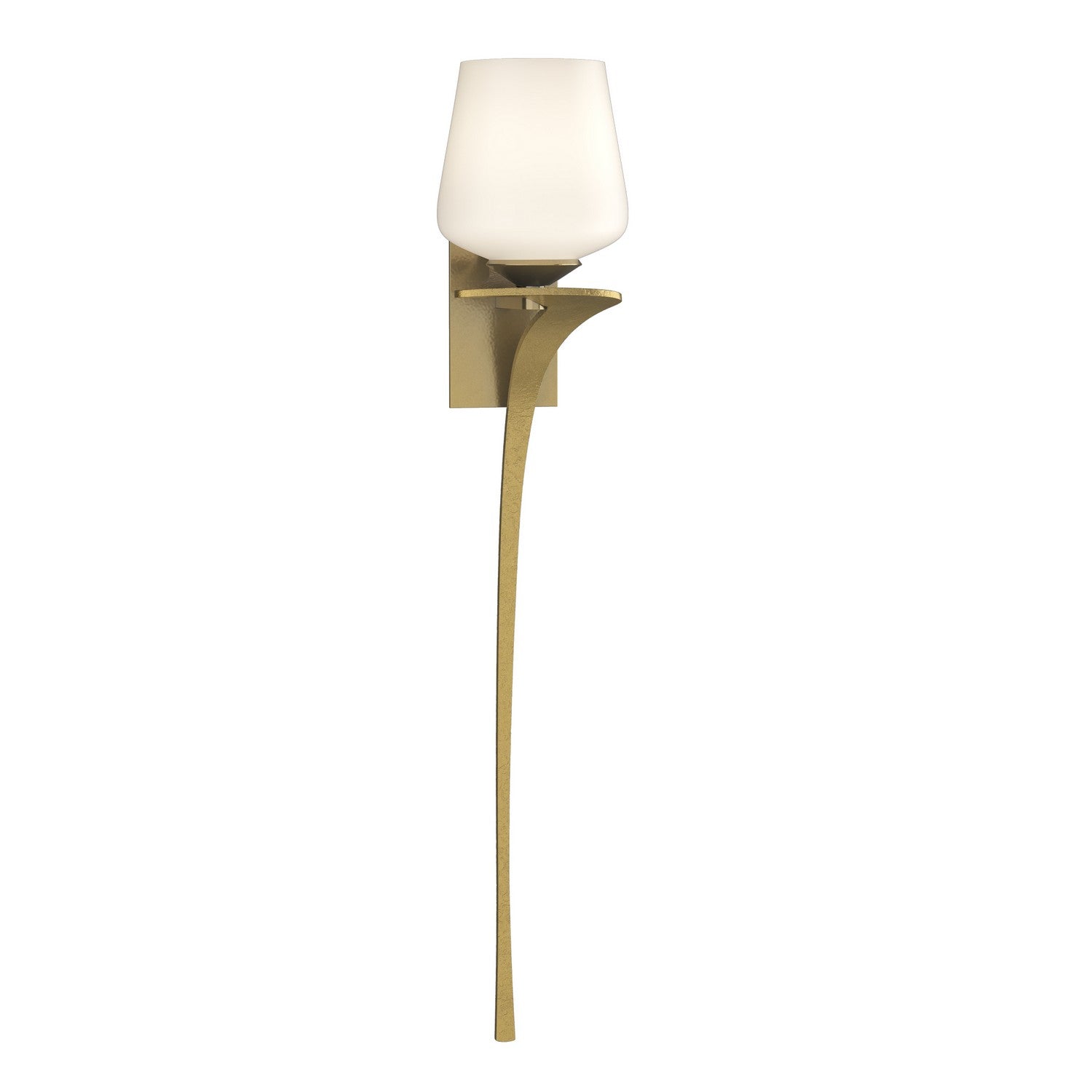 Hubbardton Forge - 204710-SKT-RGT-89-GG0236 - Antasia Single Glass 1 Light Sconce - Antasia - Ink