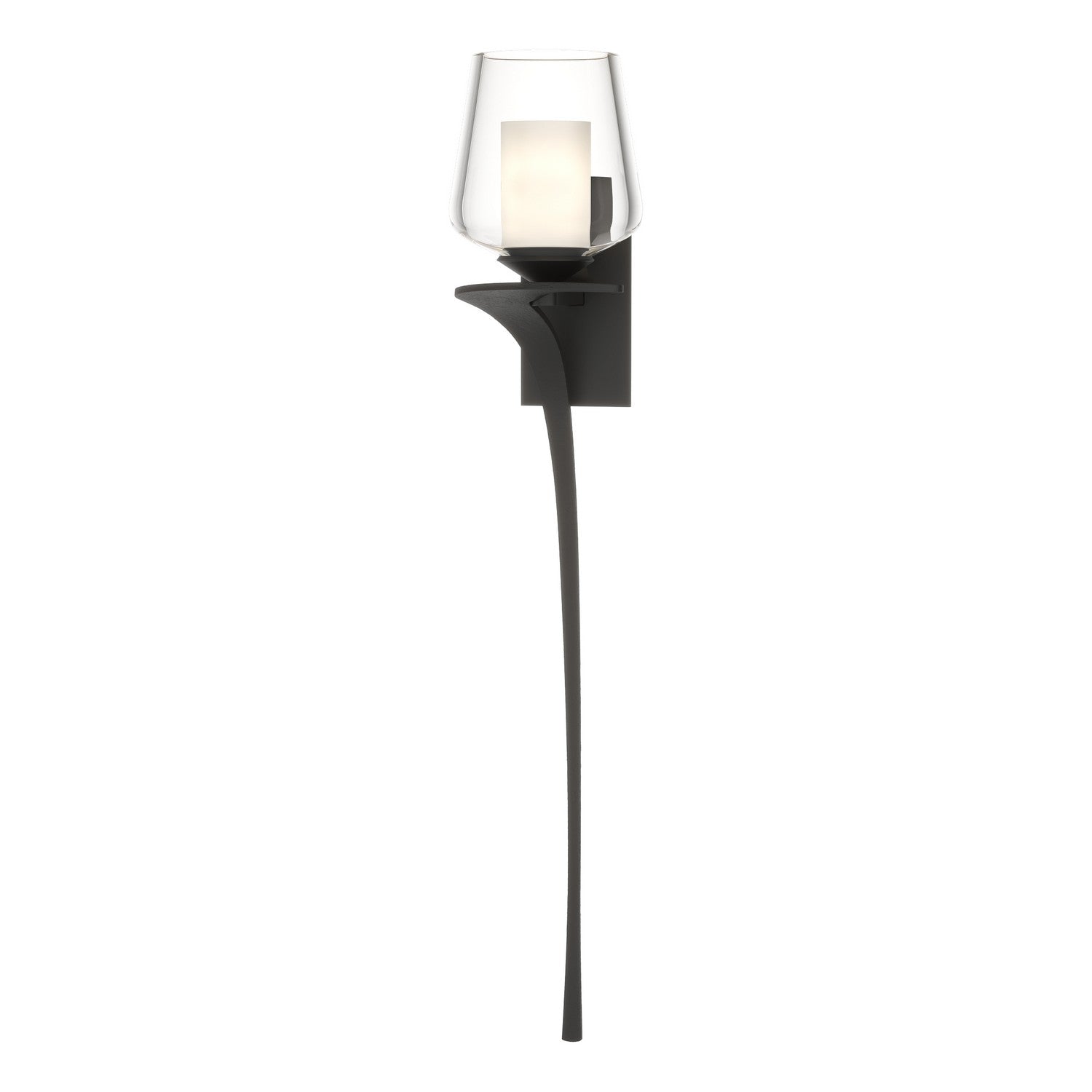 Hubbardton Forge - 204712-SKT-LFT-10-ZU0291 - Antasia Double Glass 1 Light Sconce - Antasia - Black