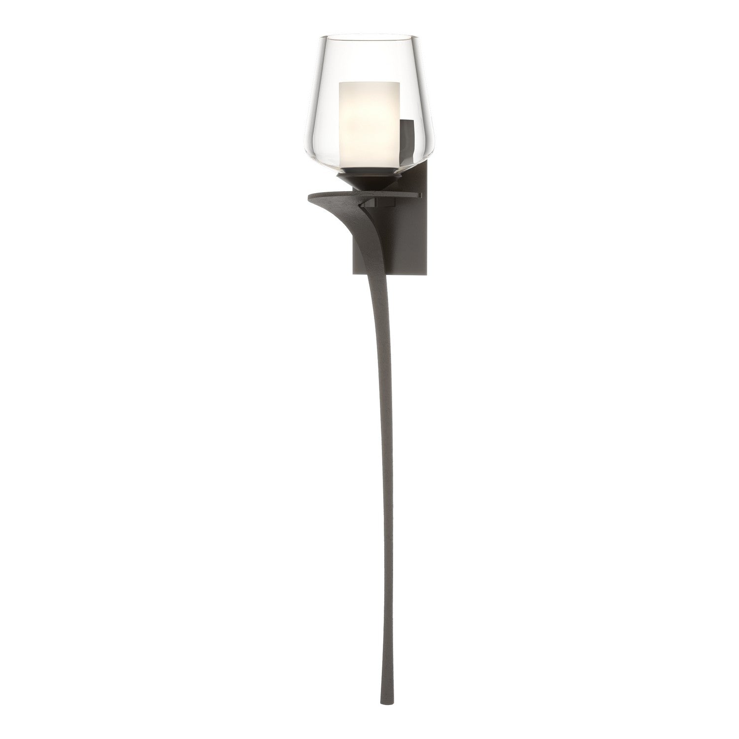 Hubbardton Forge - 204712-SKT-LFT-14-ZU0291 - Antasia Double Glass 1 Light Sconce - Antasia - Oil Rubbed Bronze