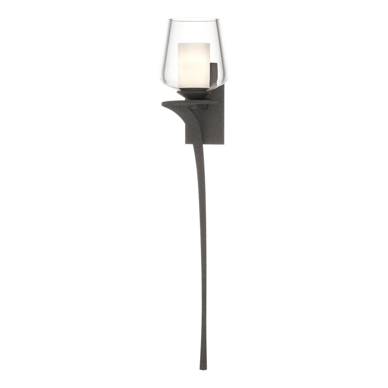 Hubbardton Forge - 204712-SKT-LFT-20-ZU0291 - Antasia Double Glass 1 Light Sconce - Antasia - Natural Iron