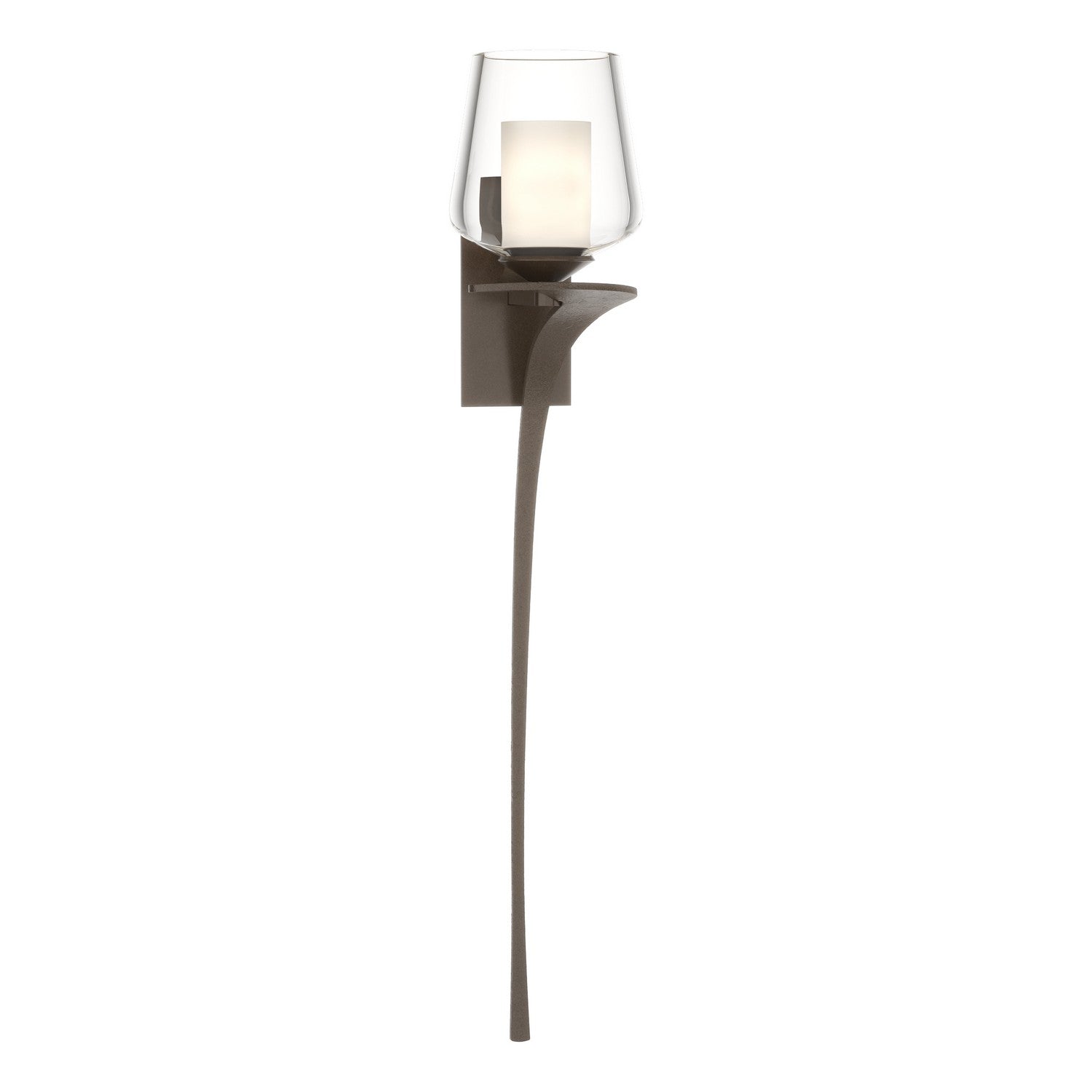 Hubbardton Forge - 204712-SKT-RGT-05-ZU0291 - Antasia Double Glass 1 Light Sconce - Antasia - Bronze