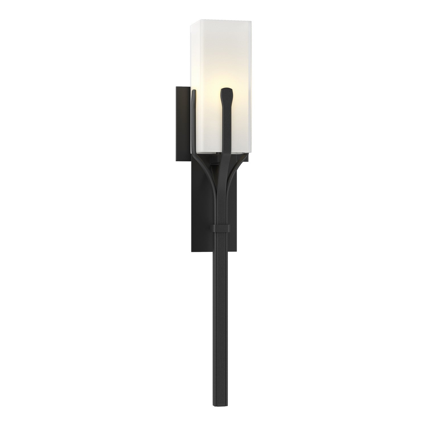 Hubbardton Forge - 204750-SKT-10-GG0441 - One Light Wall Sconce - Mediki - Black