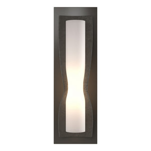 Hubbardton Forge - 204790-SKT-07-GG0301 - One Light Wall Sconce - Dune - Dark Smoke