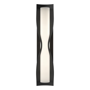 Hubbardton Forge - 204795-SKT-10-GG0347 - Four Light Wall Sconce - Dune - Black