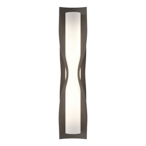 Hubbardton Forge - 204795-SKT-14-GG0347 - Four Light Wall Sconce - Dune - Oil Rubbed Bronze