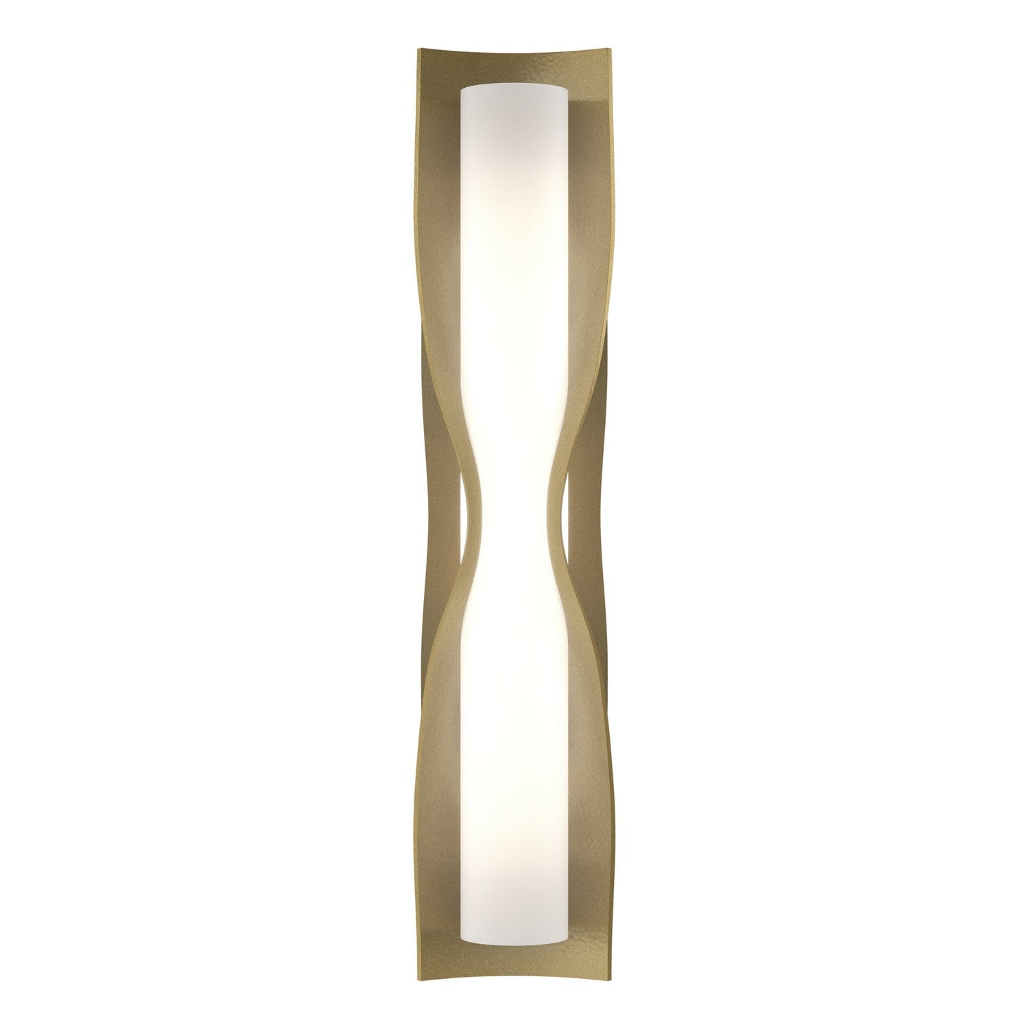 Hubbardton Forge - 204795-SKT-86-GG0347 - Four Light Wall Sconce - Dune - Modern Brass