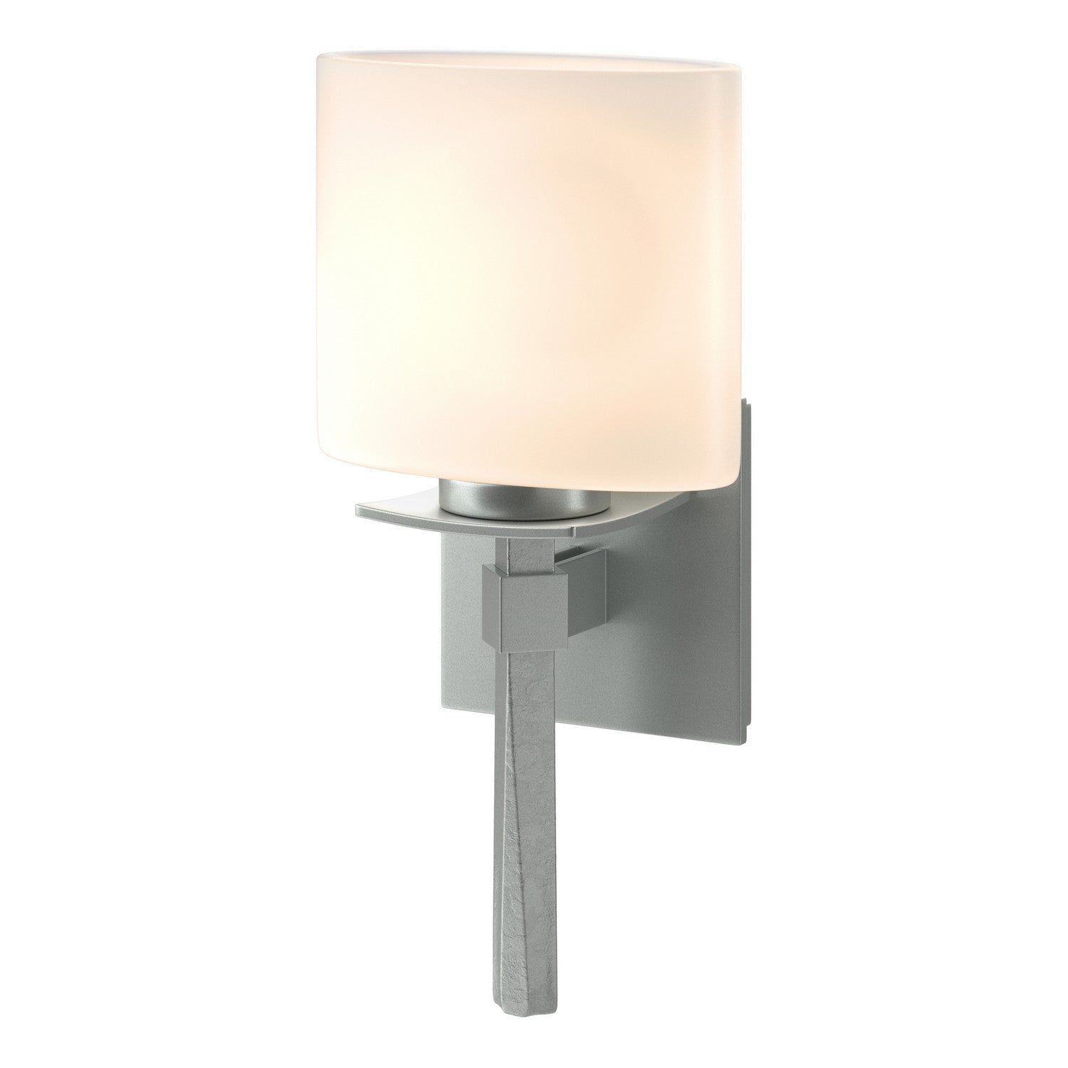 Hubbardton Forge - 204820-SKT-82-GG0182 - One Light Wall Sconce - Beacon Hall - Vintage Platinum