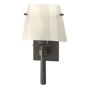 Hubbardton Forge - 204825-SKT-07-CC0246 - One Light Wall Sconce - Beacon Hall - Dark Smoke