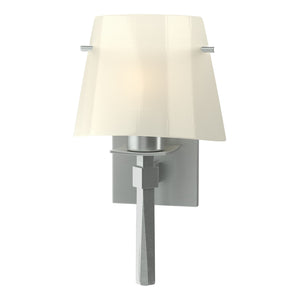 Hubbardton Forge - 204825-SKT-82-CC0246 - One Light Wall Sconce - Beacon Hall - Vintage Platinum