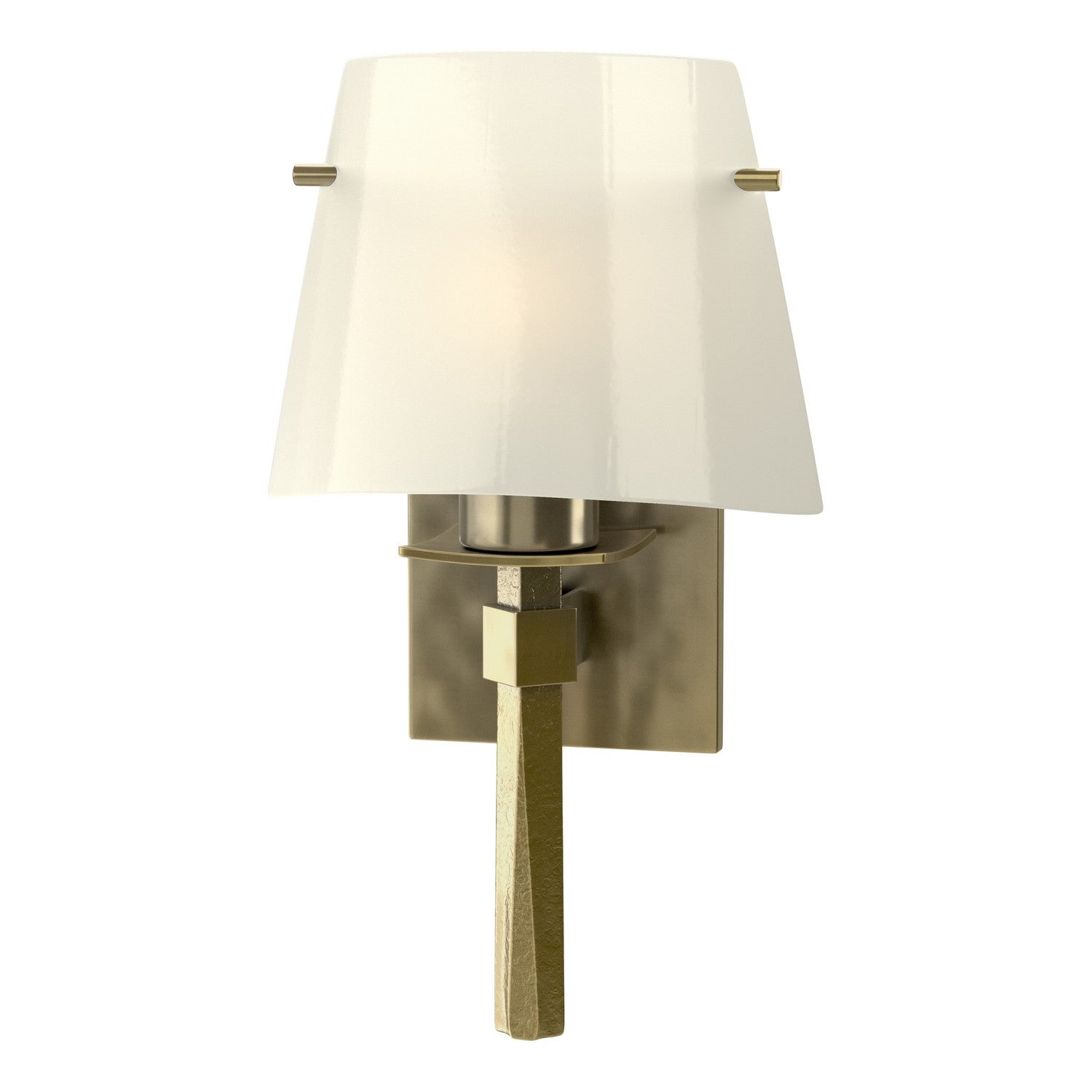 Hubbardton Forge - 204825-SKT-86-CC0246 - One Light Wall Sconce - Beacon Hall - Modern Brass