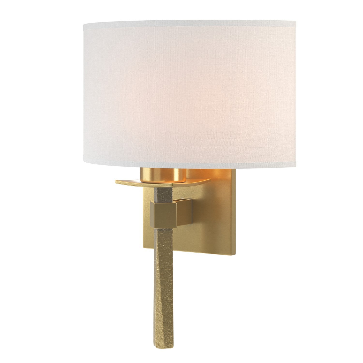 Hubbardton Forge - 204826-SKT-89-SF1092 - Beacon Hall Half Drum Shade Sconce - Beacon Hall - Ink
