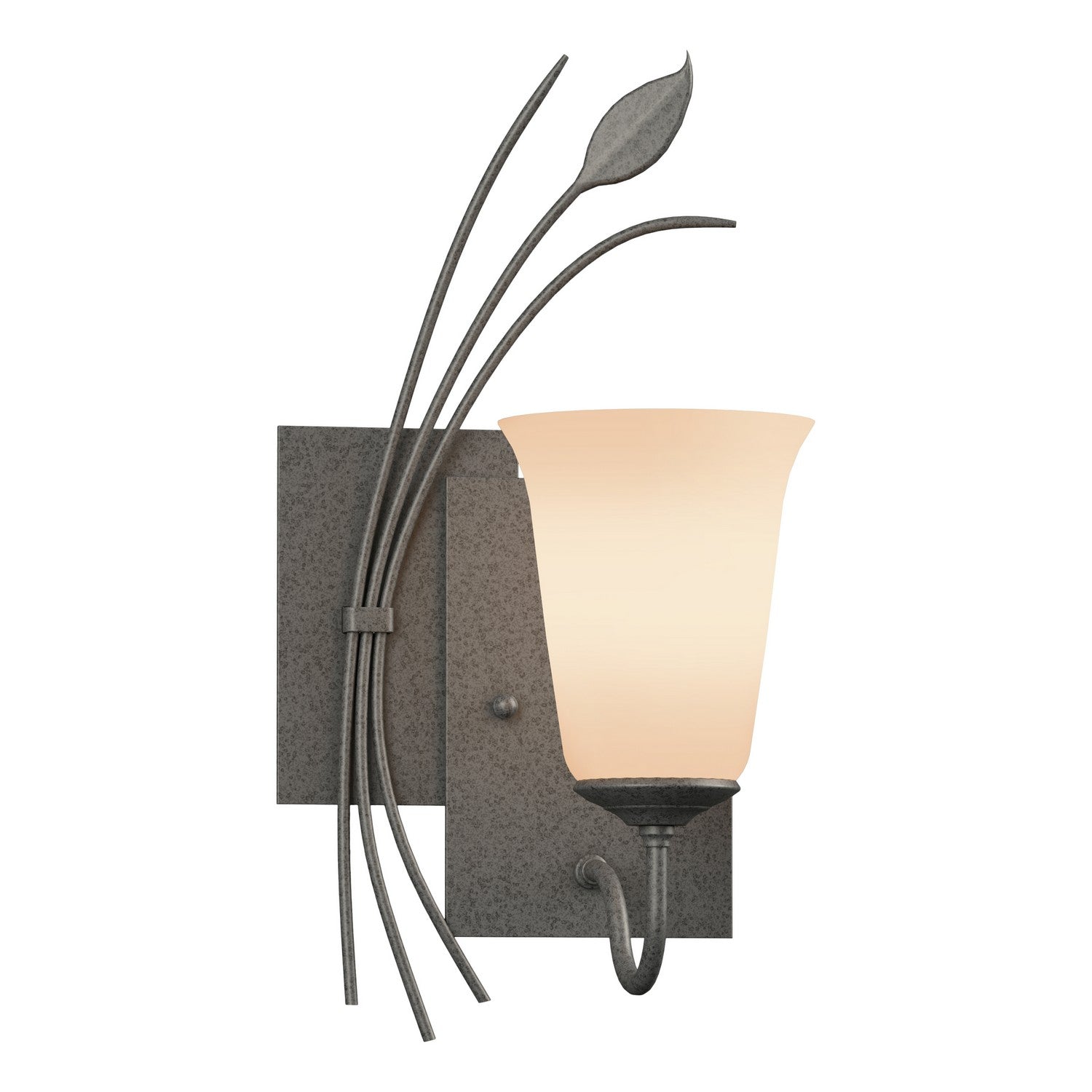 Hubbardton Forge - 205122-SKT-LFT-20-GG0035 - Forged Leaf Sconce - Leaf - Natural Iron