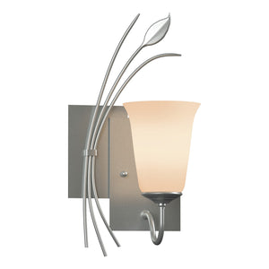 Hubbardton Forge - 205122-SKT-LFT-82-GG0035 - One Light Wall Sconce - Leaf - Vintage Platinum