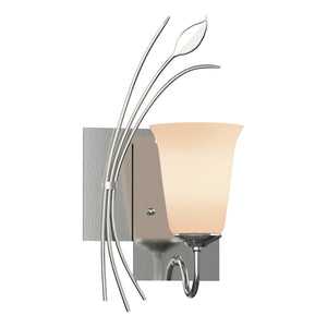 Hubbardton Forge - 205122-SKT-LFT-85-GG0035 - One Light Wall Sconce - Leaf - Sterling