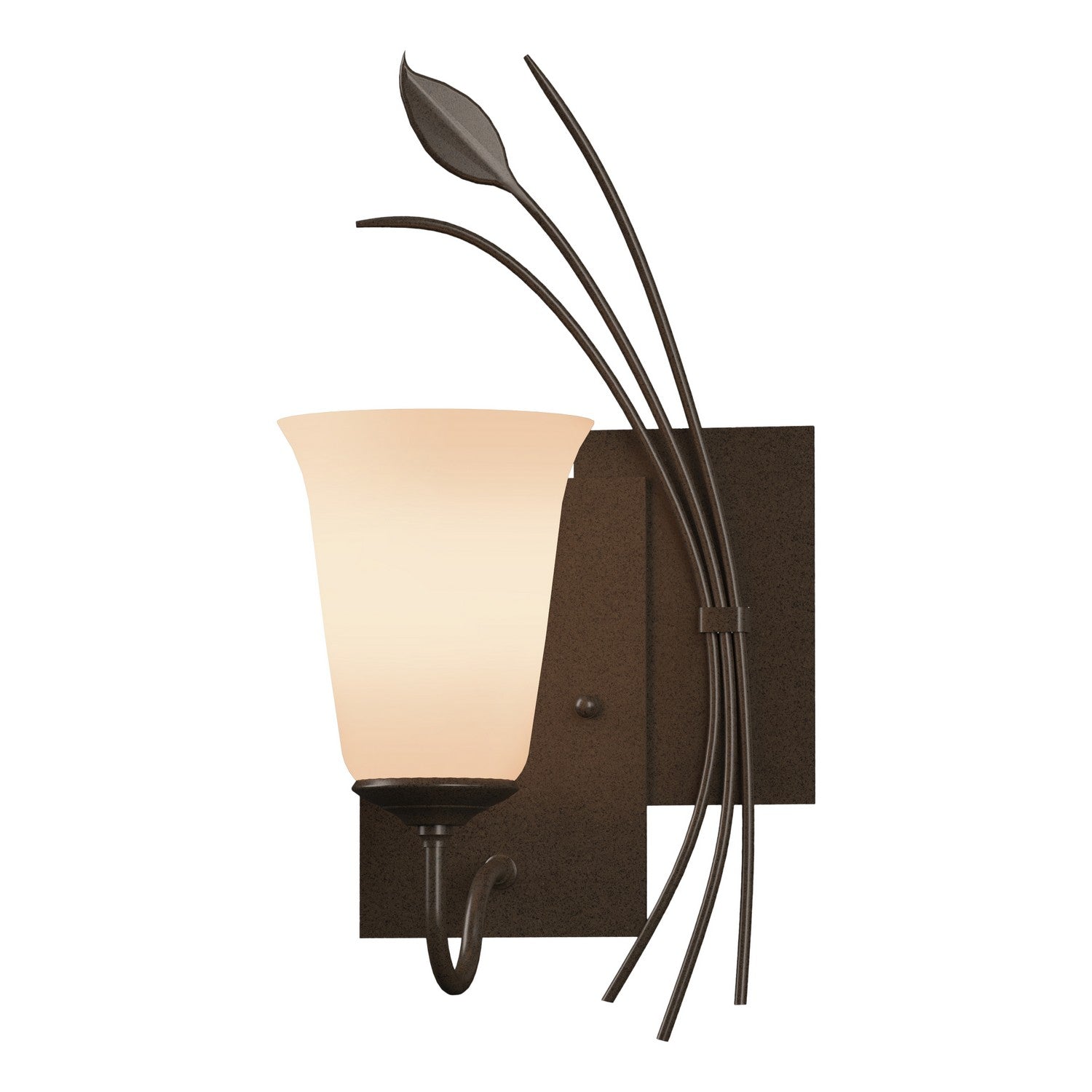 Hubbardton Forge - 205122-SKT-RGT-05-GG0035 - One Light Wall Sconce - Leaf - Bronze