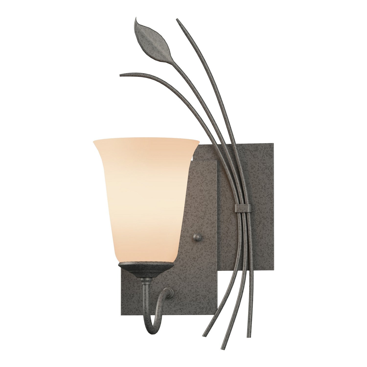 Hubbardton Forge - 205122-SKT-RGT-20-GG0035 - Forged Leaf Sconce - Leaf - Natural Iron