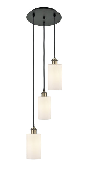 Innovations - 113B-3P-BAB-G801 - LED Pendant - Ballston - Black Antique Brass