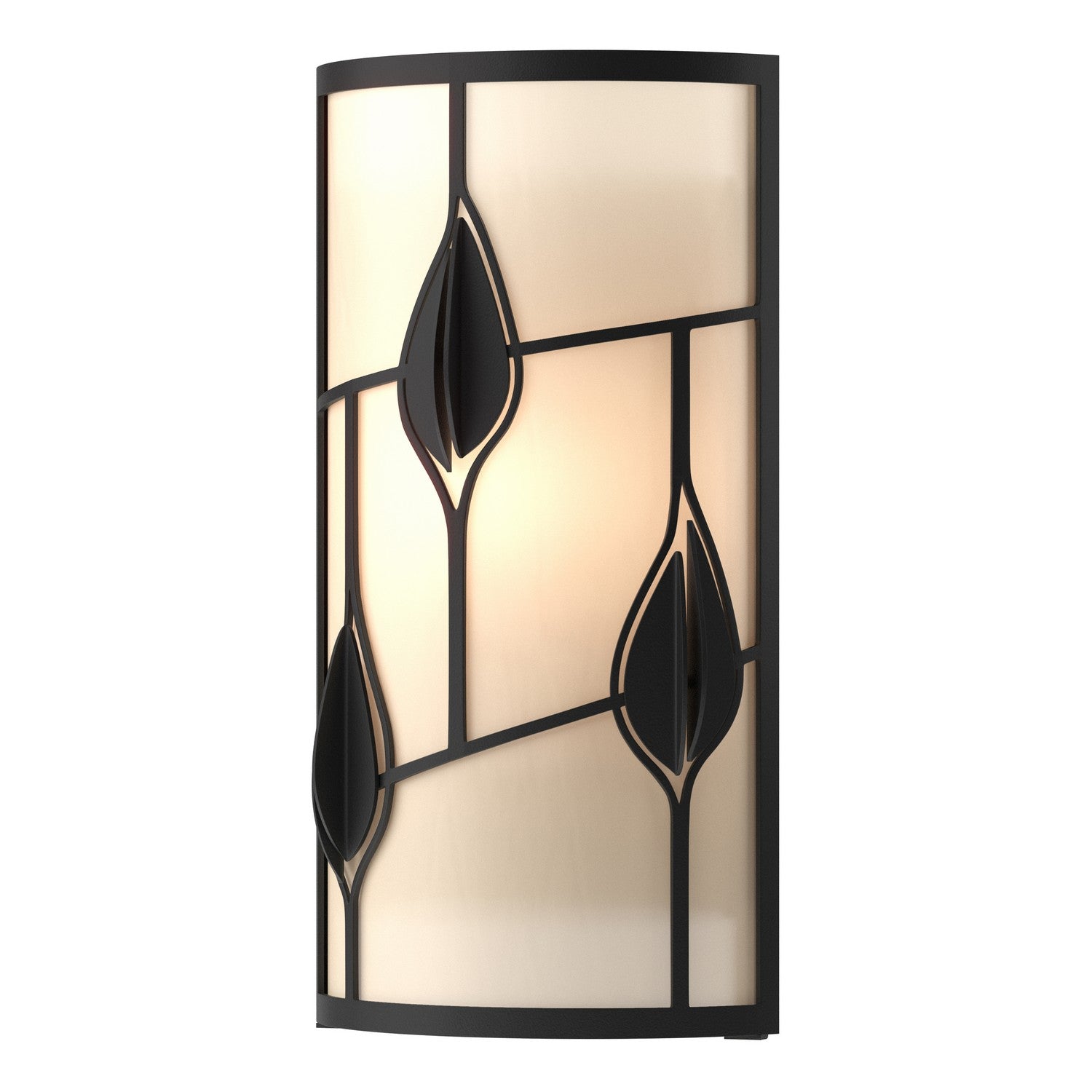 Hubbardton Forge - 205420-SKT-10-BB0420 - One Light Wall Sconce - Alison's Leaves - Black