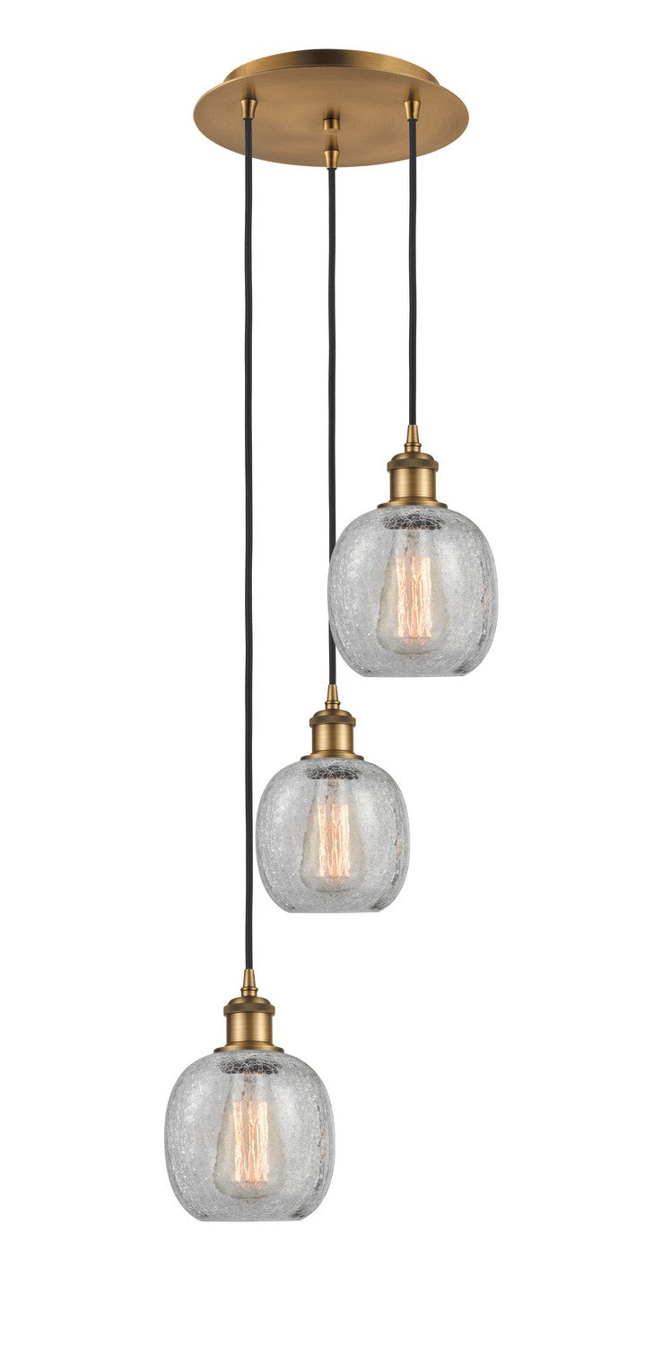 Innovations - 113B-3P-BB-G105 - LED Pendant - Ballston - Brushed Brass