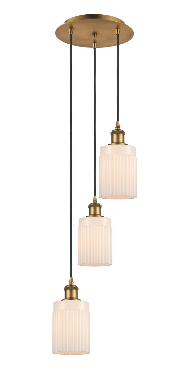 Innovations - 113B-3P-BB-G341 - LED Pendant - Ballston - Brushed Brass