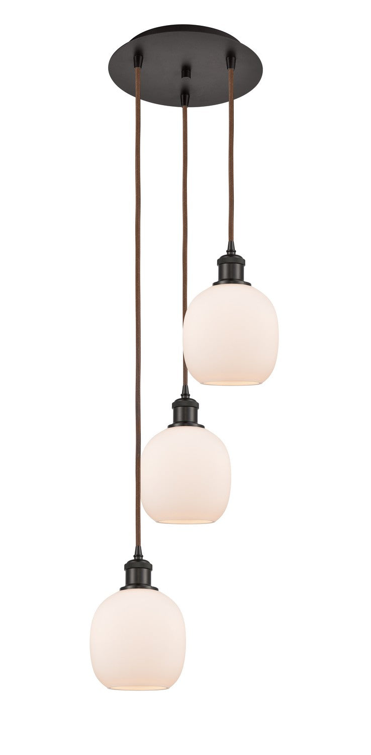 Innovations - 113B-3P-OB-G101 - LED Pendant - Ballston - Oil Rubbed Bronze