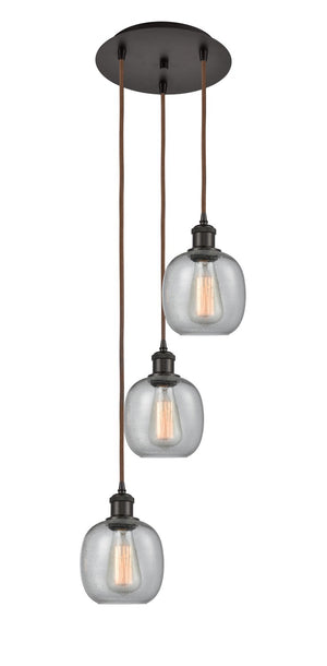 Innovations - 113B-3P-OB-G104 - LED Pendant - Ballston - Oil Rubbed Bronze