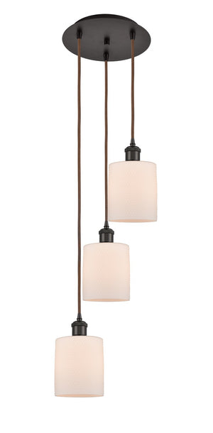 Innovations - 113B-3P-OB-G111 - LED Pendant - Ballston - Oil Rubbed Bronze