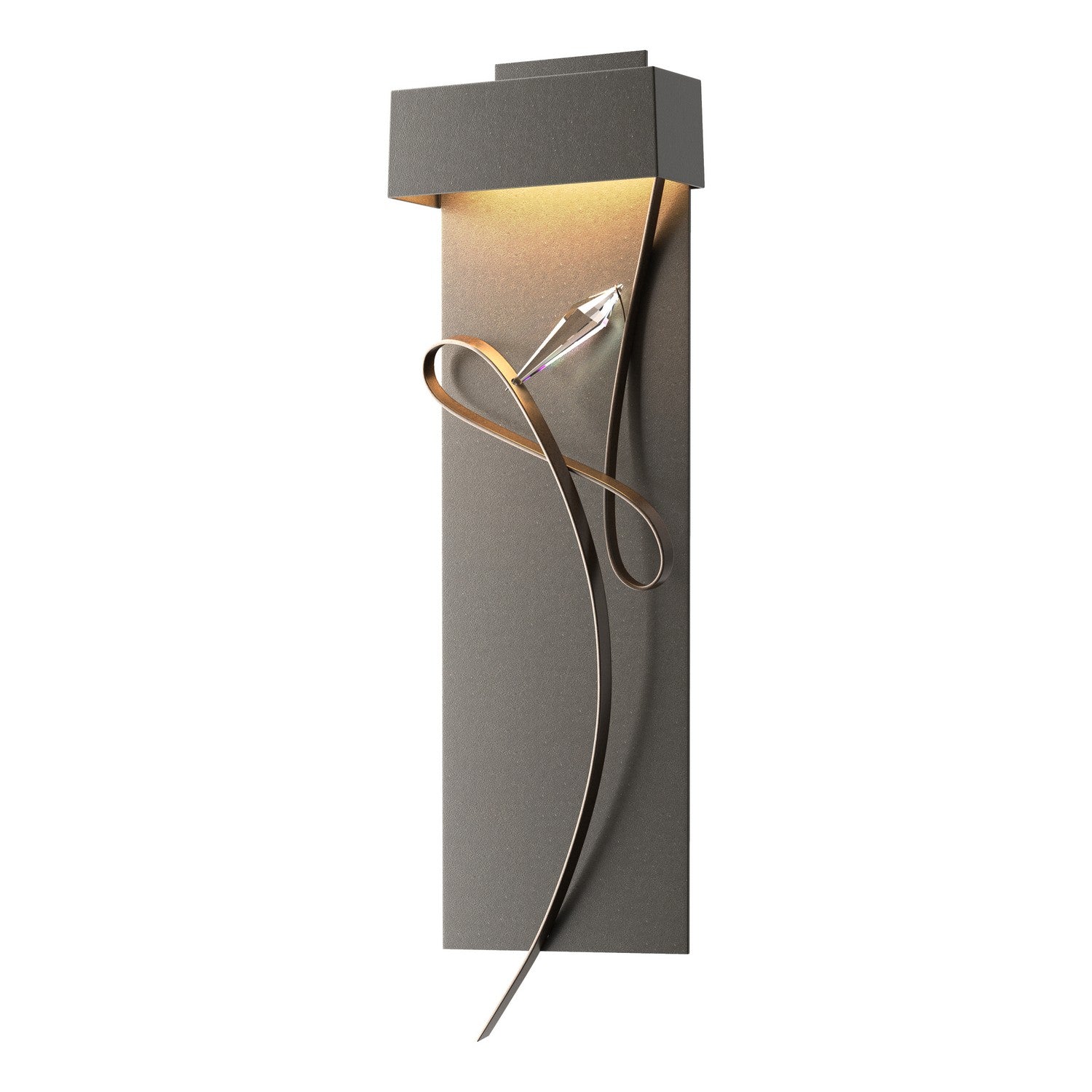 Hubbardton Forge - 205440-LED-07-05-CR - Rhapsody LED Sconce - Rhapsody - Dark Smoke