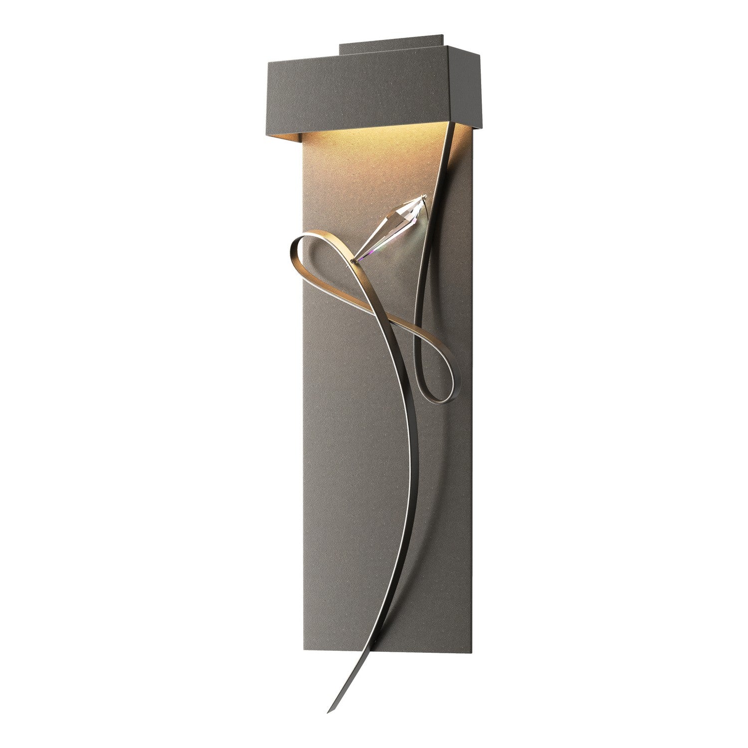 Hubbardton Forge - 205440-LED-07-07-CR - Rhapsody LED Sconce - Rhapsody - Dark Smoke