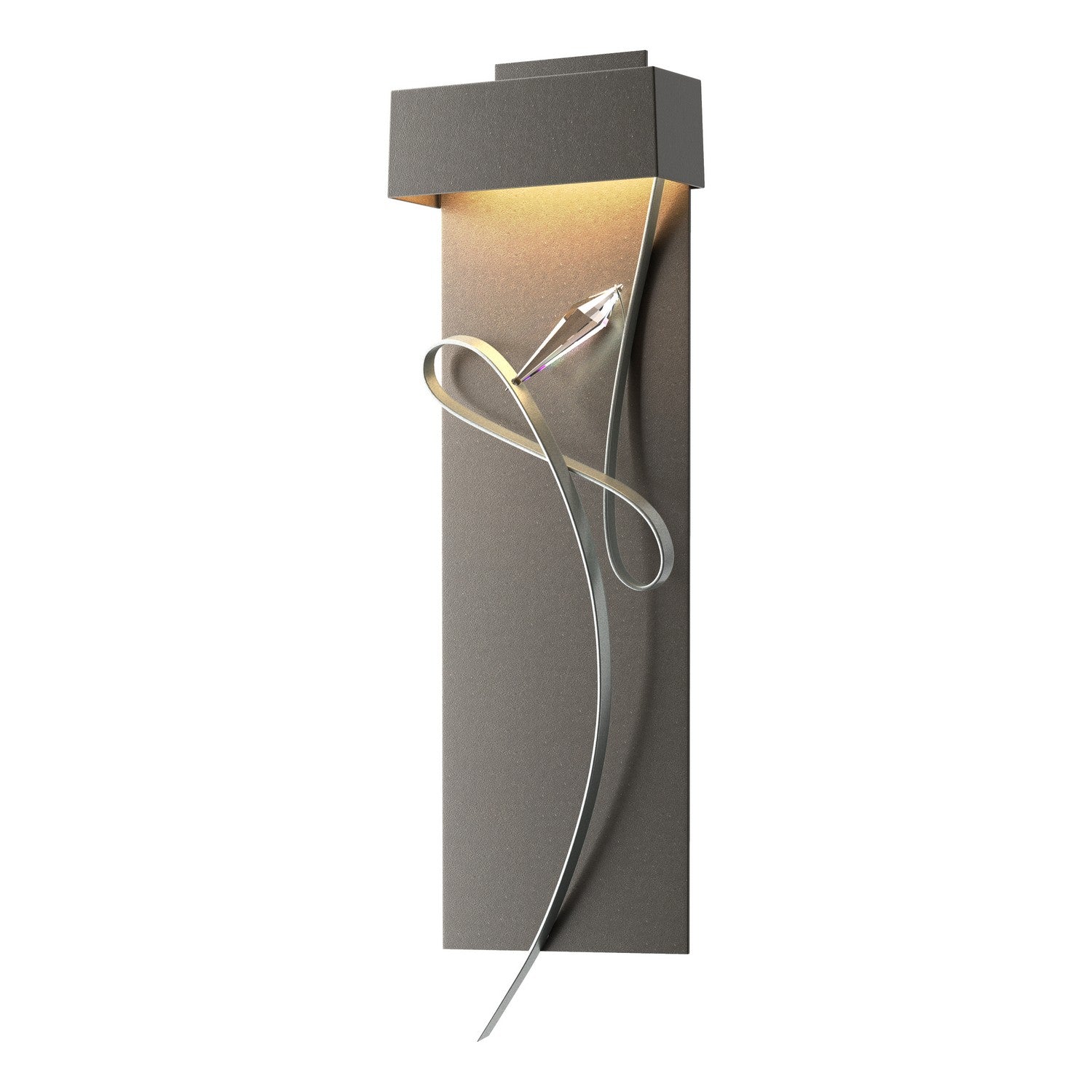 Hubbardton Forge - 205440-LED-07-82-CR - Rhapsody LED Sconce - Rhapsody - Dark Smoke