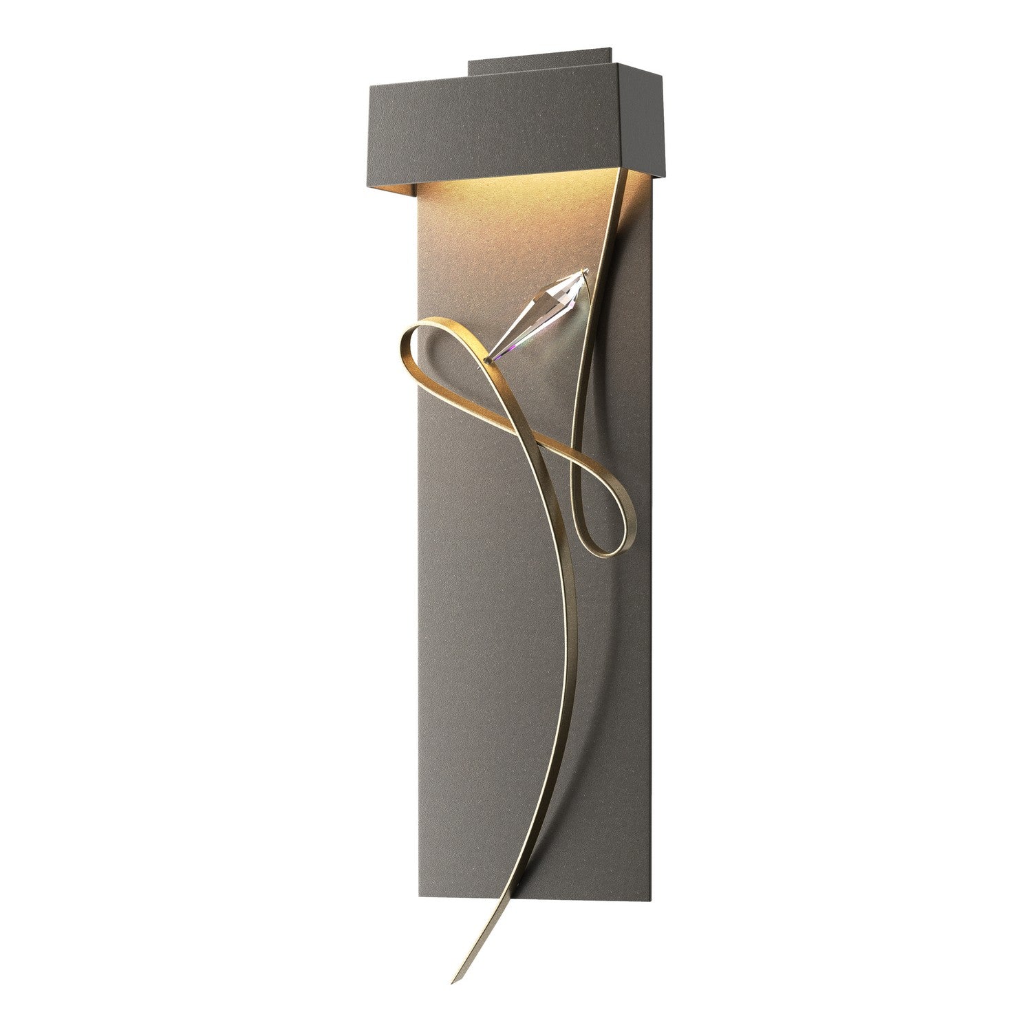 Hubbardton Forge - 205440-LED-07-84-CR - Rhapsody LED Sconce - Rhapsody - Dark Smoke