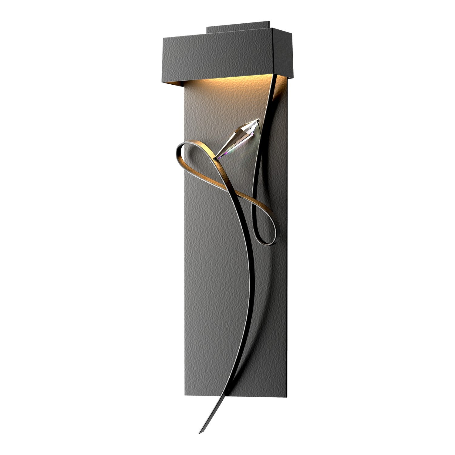Hubbardton Forge - 205440-LED-10-10-CR - LED Wall Sconce - Rhapsody - Black