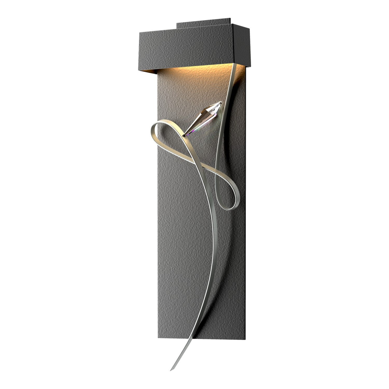 Hubbardton Forge - 205440-LED-10-82-CR - Rhapsody LED Sconce - Rhapsody - Black