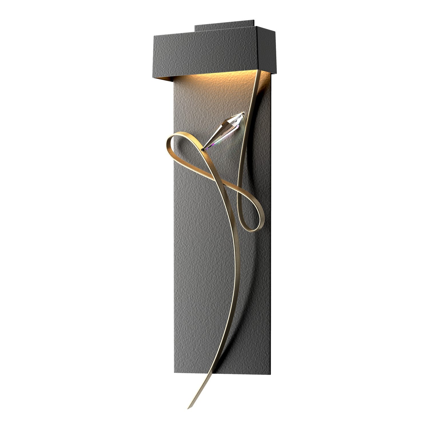 Hubbardton Forge - 205440-LED-10-84-CR - LED Wall Sconce - Rhapsody - Black