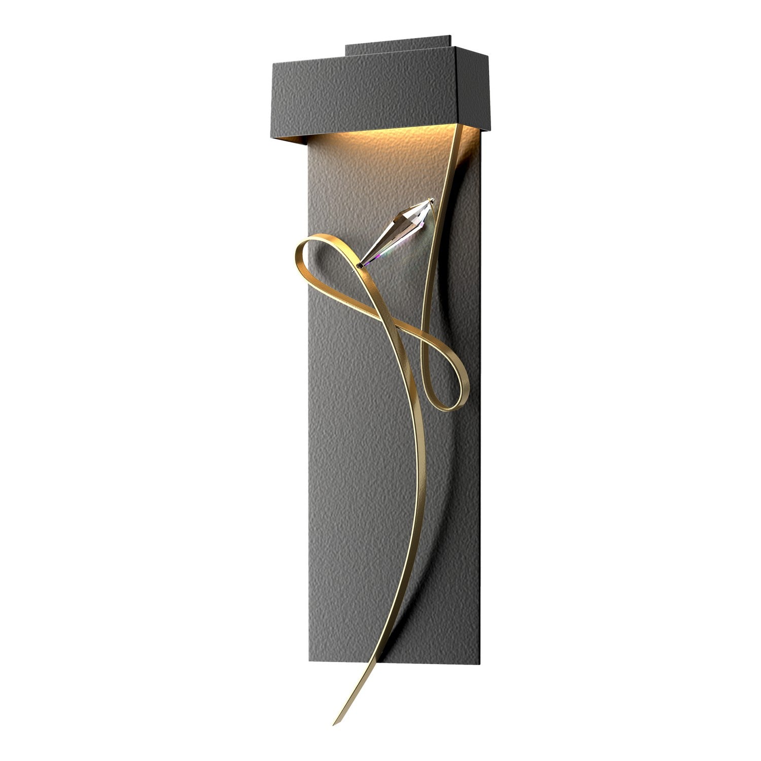Hubbardton Forge - 205440-LED-10-86-CR - LED Wall Sconce - Rhapsody - Black