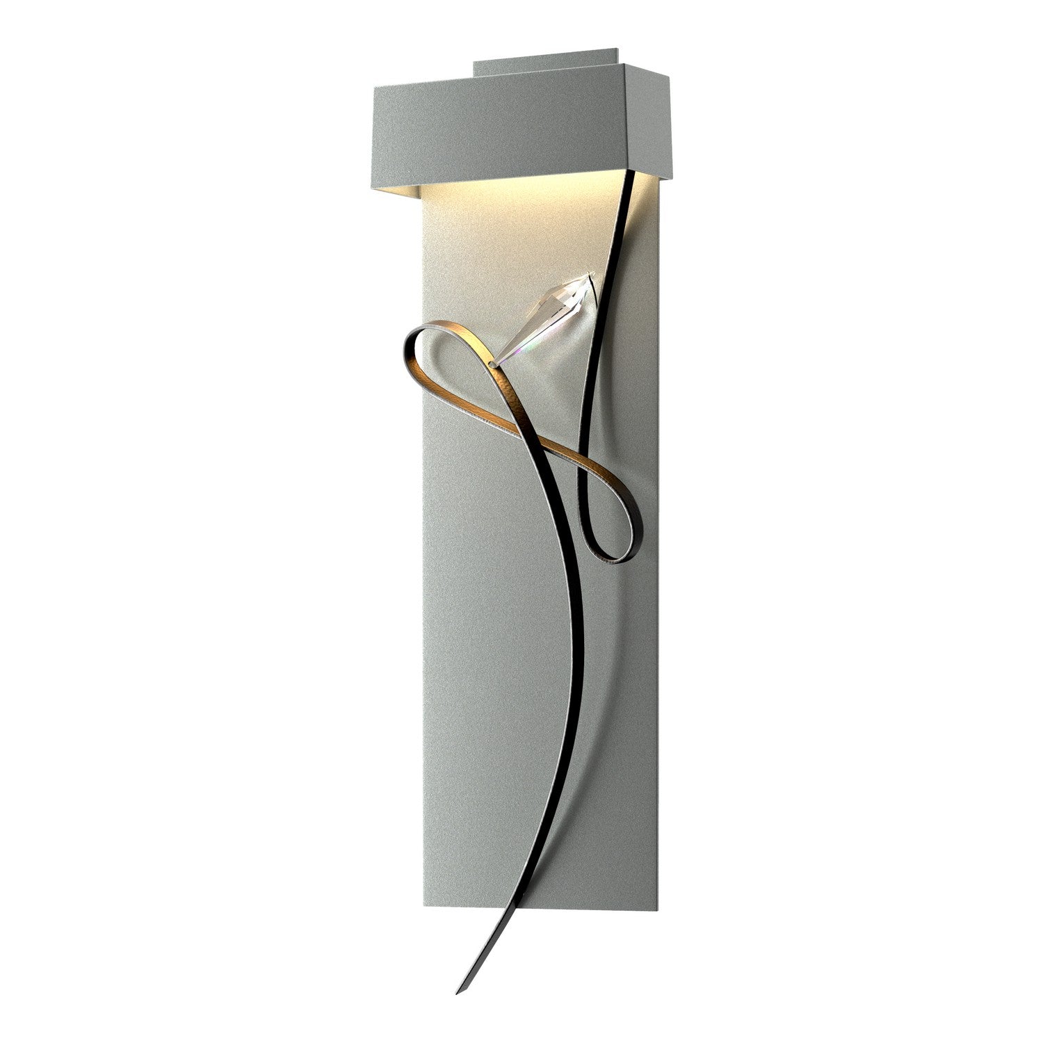 Hubbardton Forge - 205440-LED-82-10-CR - Rhapsody LED Sconce - Rhapsody - Vintage Platinum