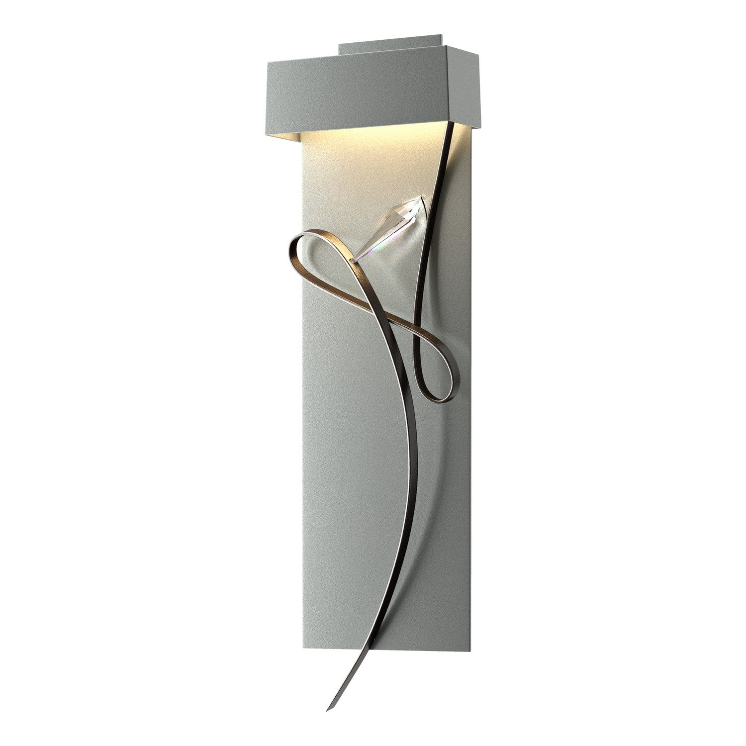 Hubbardton Forge - 205440-LED-82-14-CR - Rhapsody LED Sconce - Rhapsody - Vintage Platinum