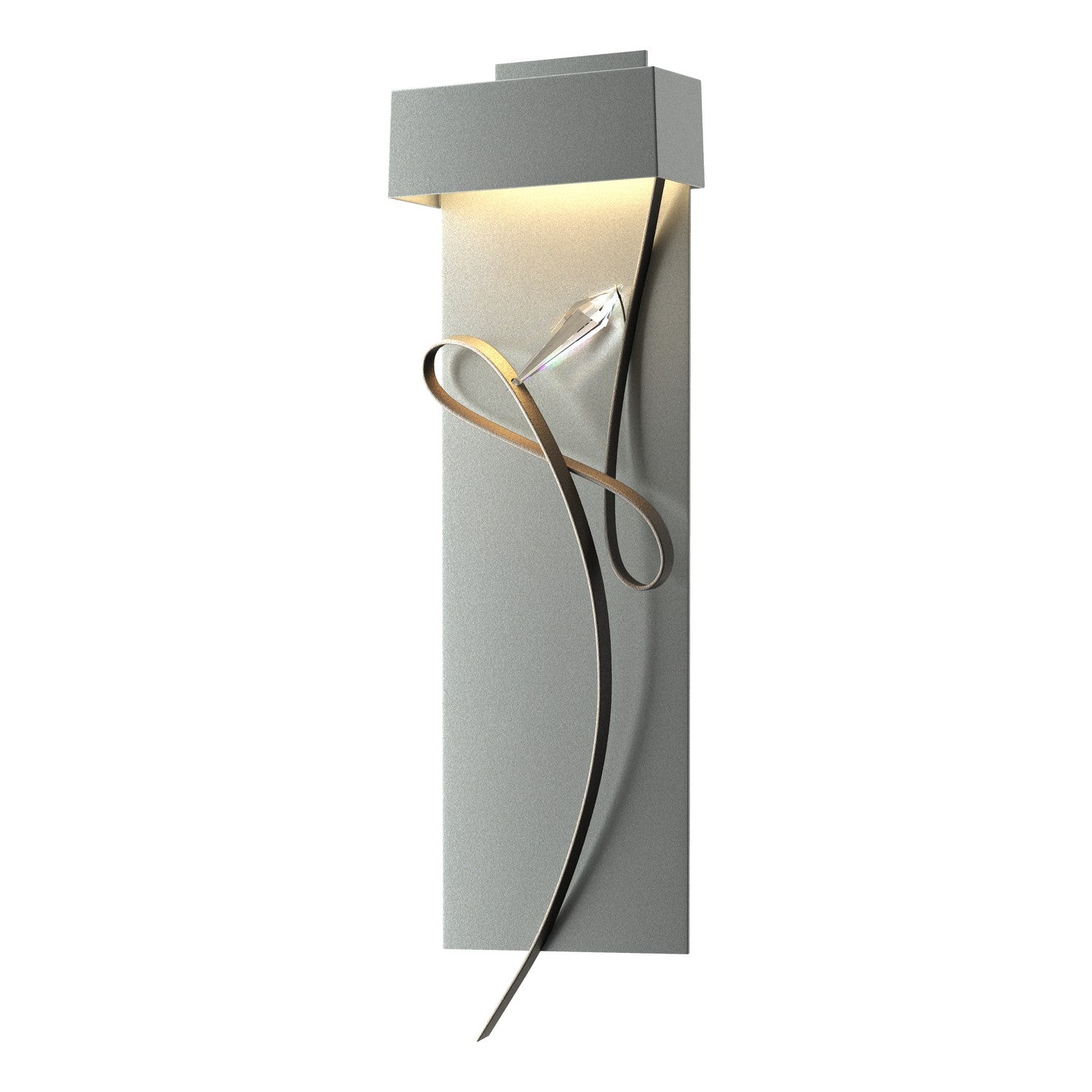 Hubbardton Forge - 205440-LED-82-20-CR - Rhapsody LED Sconce - Rhapsody - Vintage Platinum