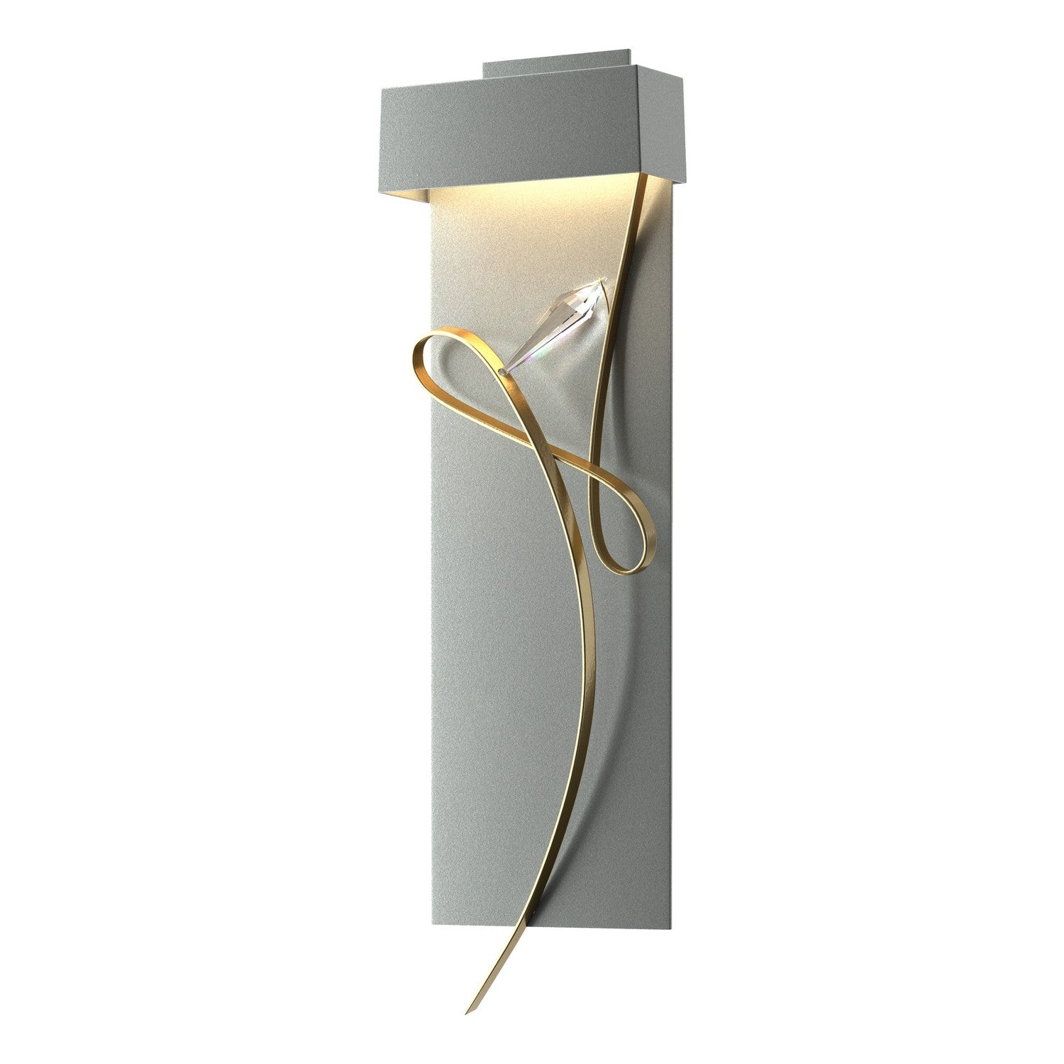 Hubbardton Forge - 205440-LED-82-86-CR - Rhapsody LED Sconce - Rhapsody - Vintage Platinum