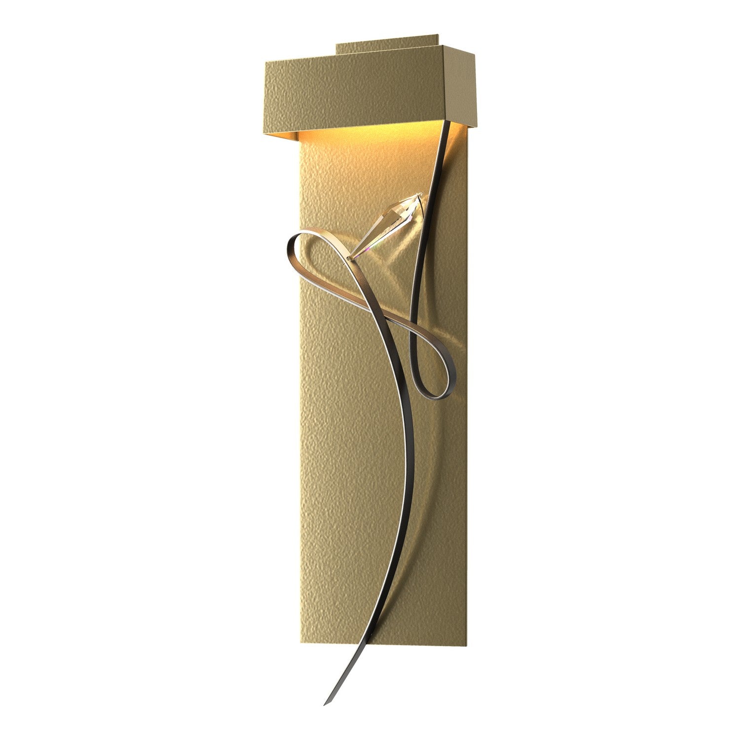 Hubbardton Forge - 205440-LED-86-07-CR - Rhapsody LED Sconce - Rhapsody - Modern Brass