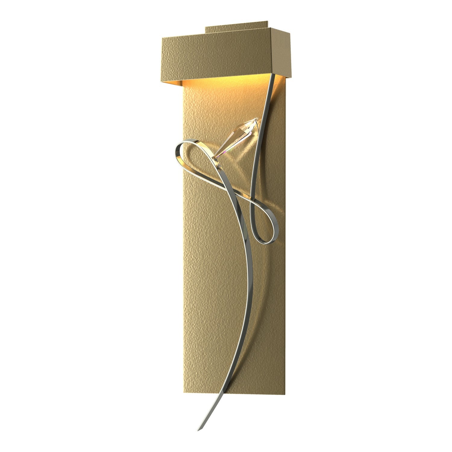 Hubbardton Forge - 205440-LED-86-85-CR - Rhapsody LED Sconce - Rhapsody - Modern Brass