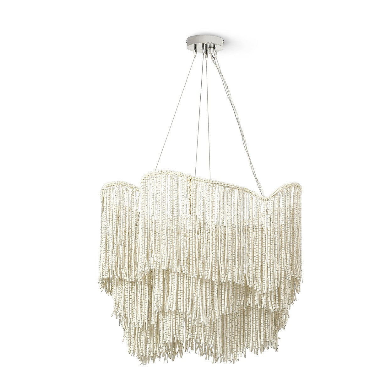 Palecek - 2332-79 - Chandelier - Elena - Brushed Nickel Plated