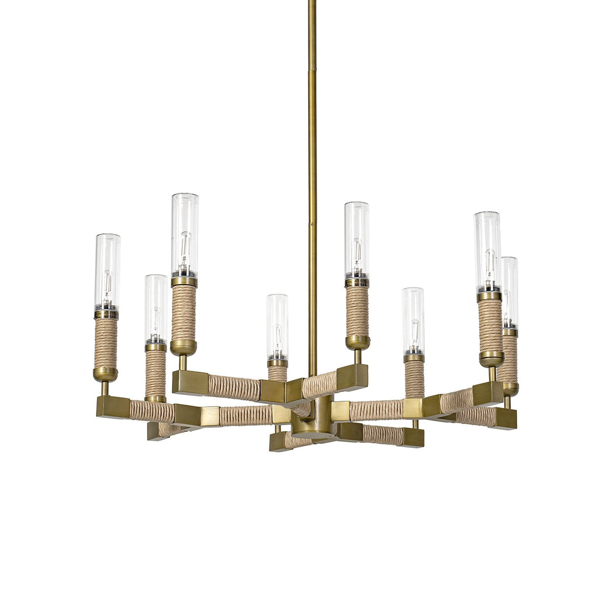 Palecek - 2364-79 - Outdoor Chandelier - Carolina - Brass