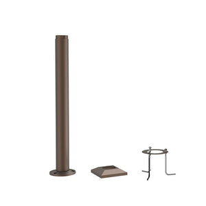 Westgate - BPS-BASE-3FT - Bollard - Bronze