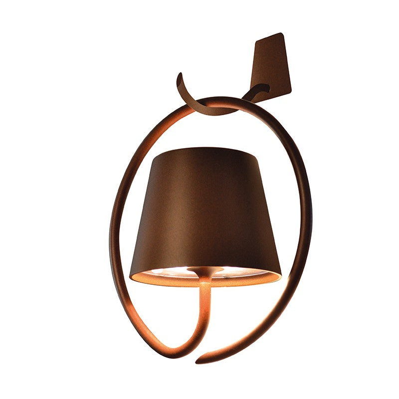 Zafferano - LD0289R4 - LED Wall Lamp - Poldina - Rust