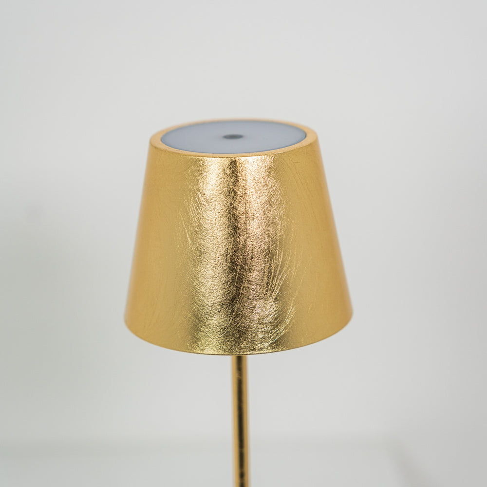 Zafferano - LD0340BFO - LED Table Lamp - Poldina Pro - Gold leaf