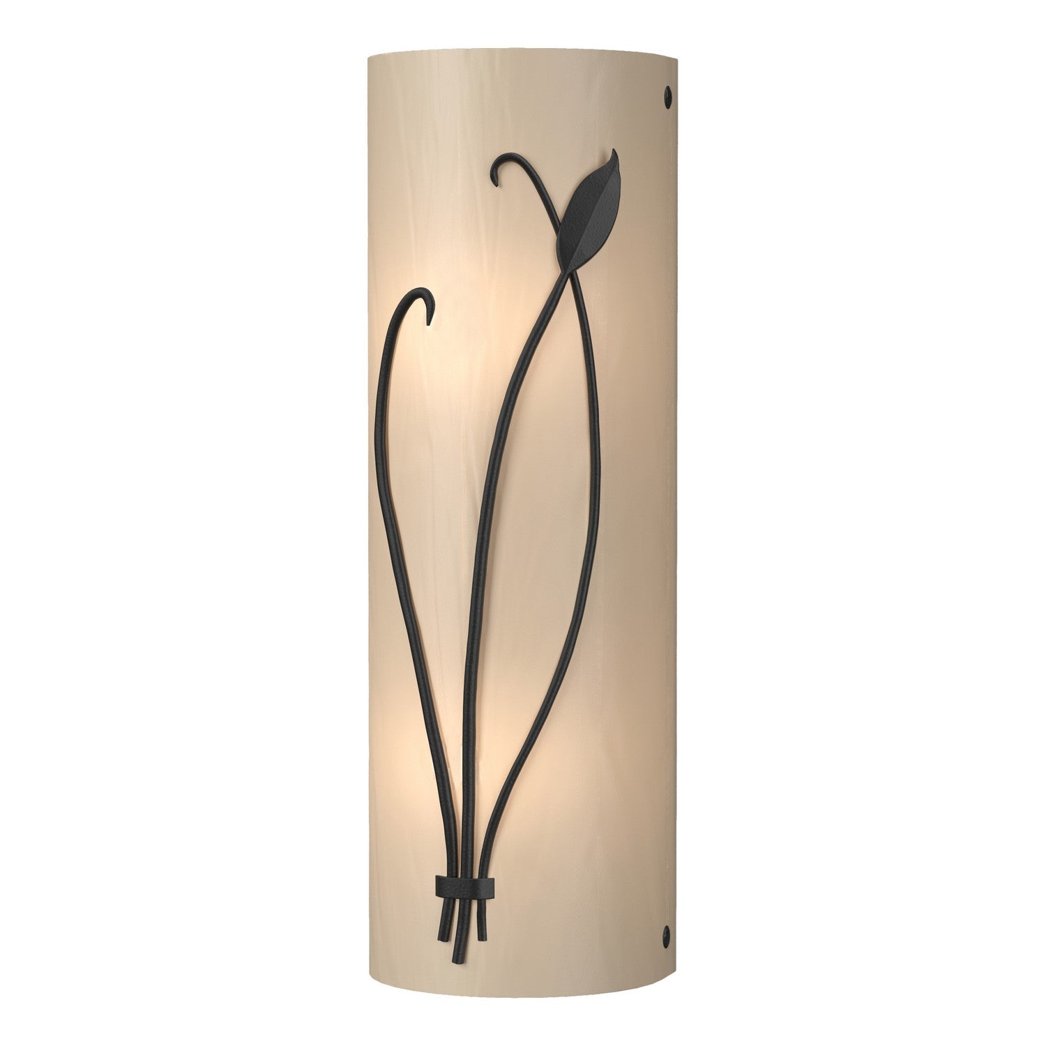 Hubbardton Forge - 205770-SKT-LFT-10-BB0410 - Two Light Wall Sconce - Leaf - Black